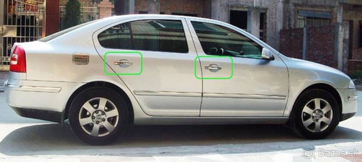 Chromové klučky krytky kluciek - 13