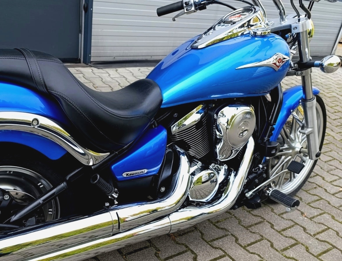 KAWASAKI VN 900 CUSTOM , - r..2008, TOP, krásny stav, 9.600 - 13