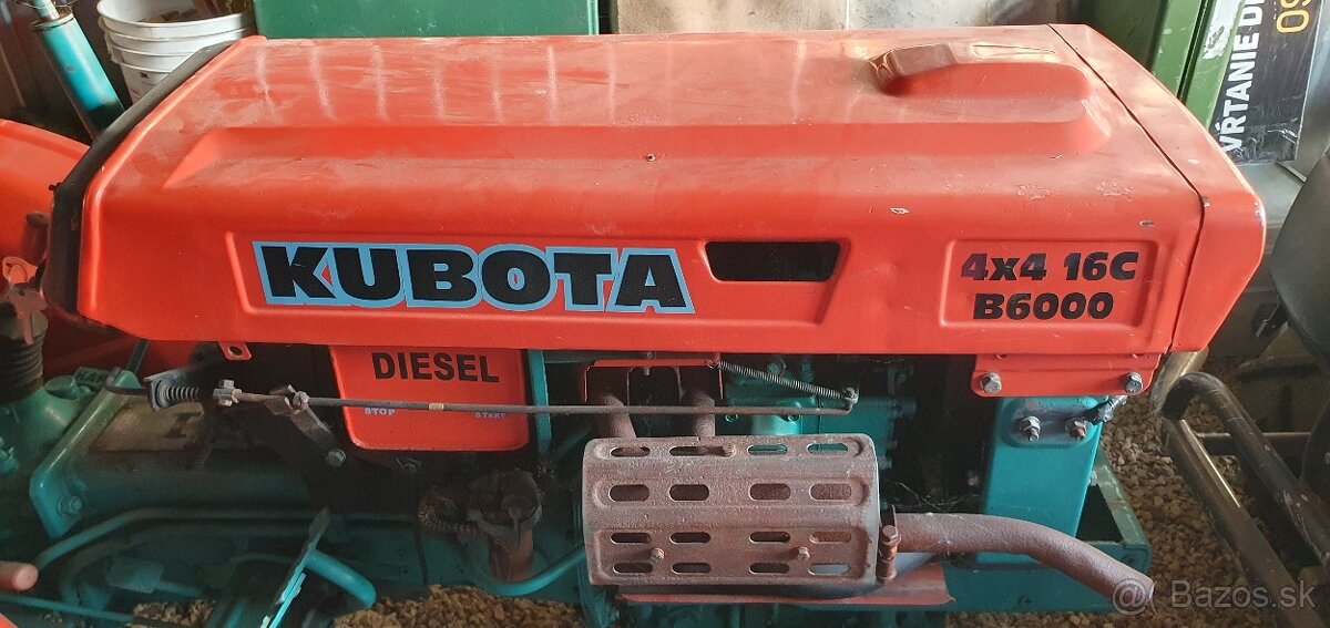 Malotraktor Kubota b 6000 - 13