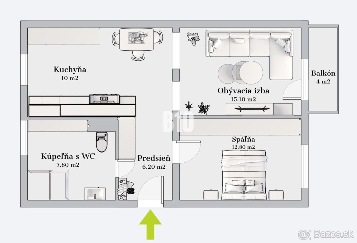 Chytí ťa za srdce? Staré Mesto- Tehla- Balkón - 13