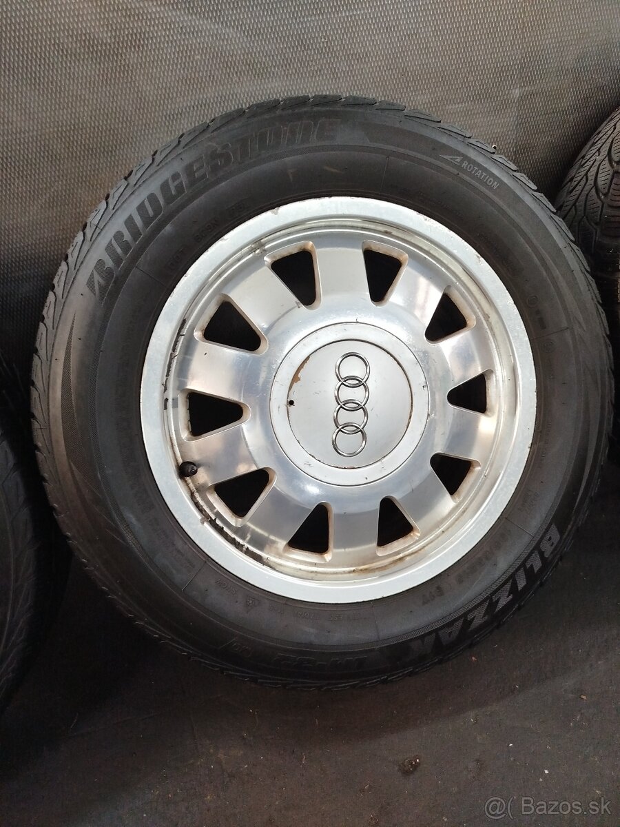 5x112 R15 originál Audi kované elektróny pneu 195/65 r15 5mm - 13