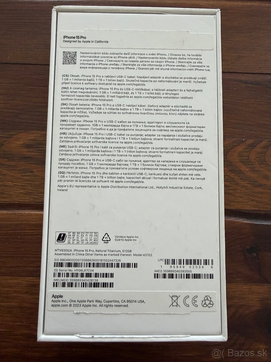 Iphone 15pro, 512 GB,natural titanium - 13