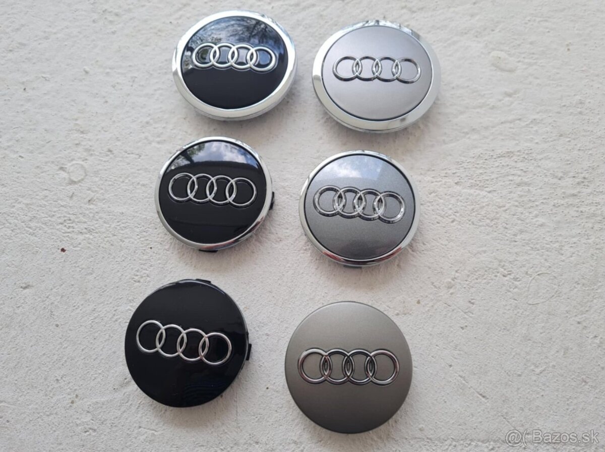 Stredové krytky - pukličky kolies AUDI . - 13