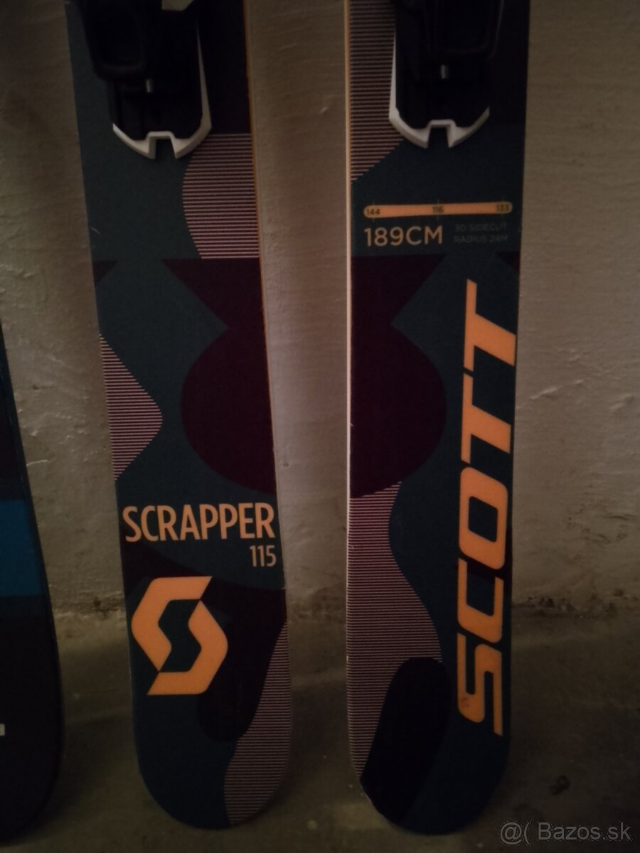 189 cm freeride lyze SCOTT s viazanim - 13
