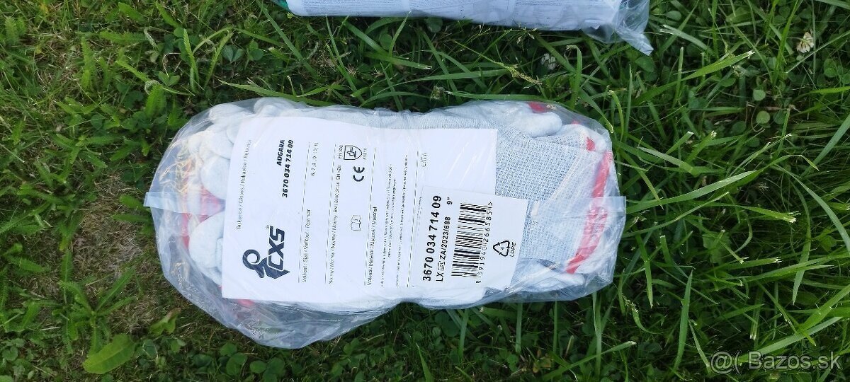 Pracovné rukavice BRITA CXS Canis, veľkosti 7, 8, 9, 10. - 13