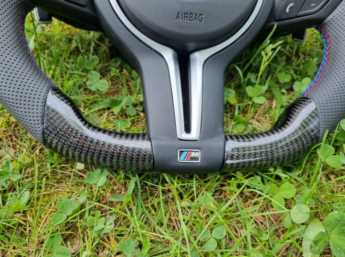 -BMW M ŠPORTOVÝ KARBONOVY VOLANT - 13