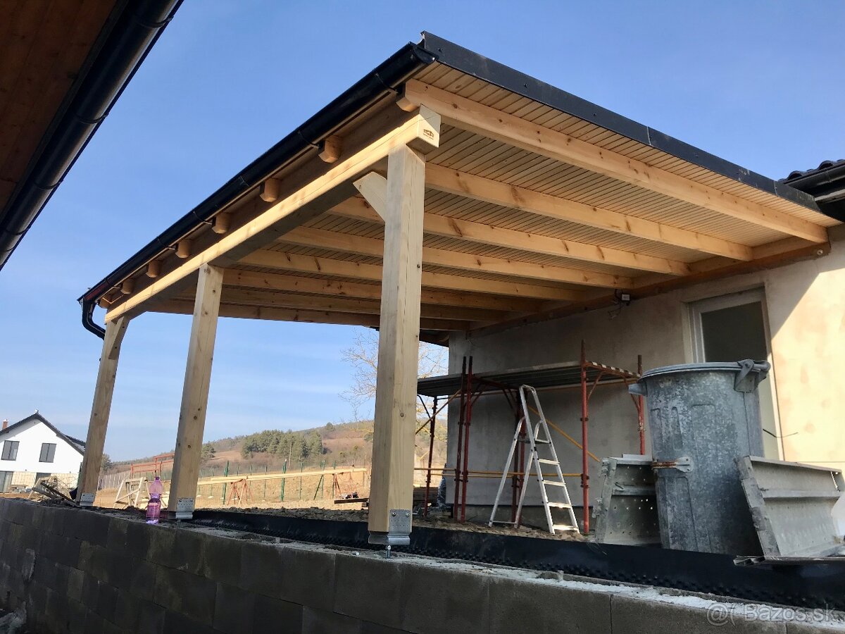 Otočné Žaluzie Slnolamy Pergoly Altánky Terasy Prístrešky - 13