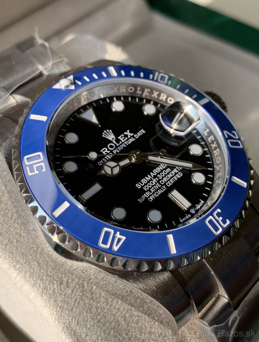 Rolex Submariner Date, Nové, 41mm, Modré - 13