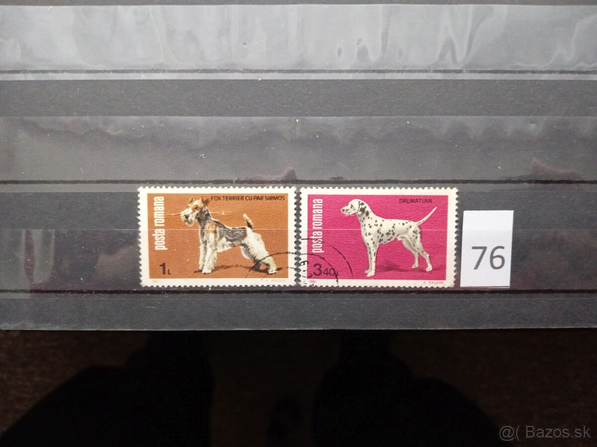 Poštové známky č.427 - FAUNA SVETA IV. - 20 ks sérií - 13