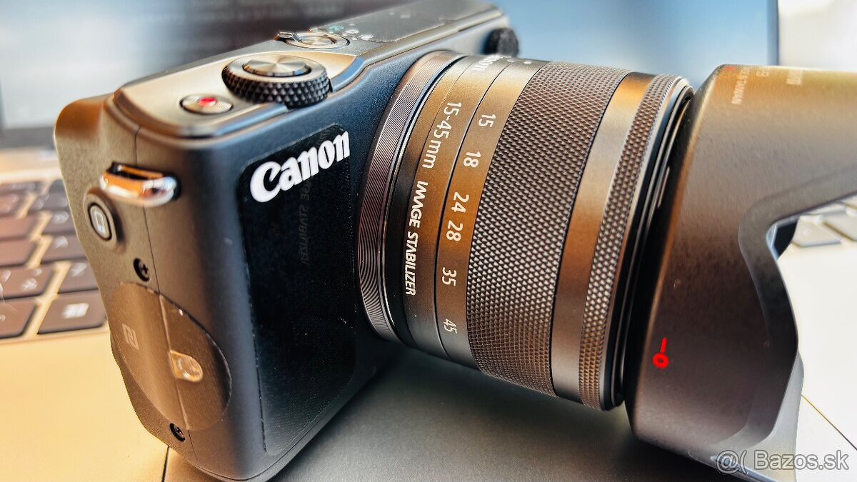 ✅CANON EOS M10, nový, uloženka, TOP, komplet✅ - 13