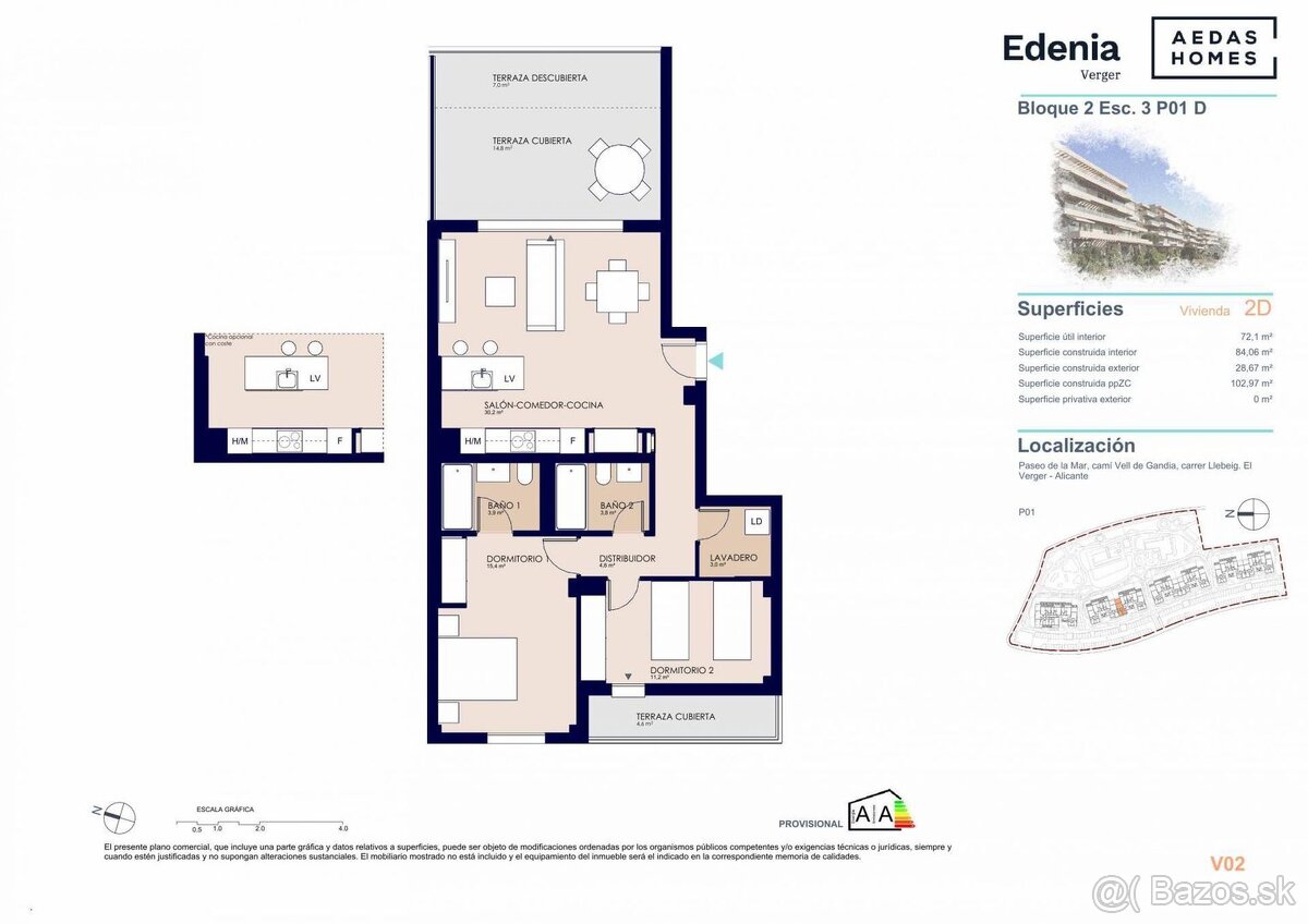 3-izbový apartmán v Dénia | Španielsko | Costa Blanca - 13