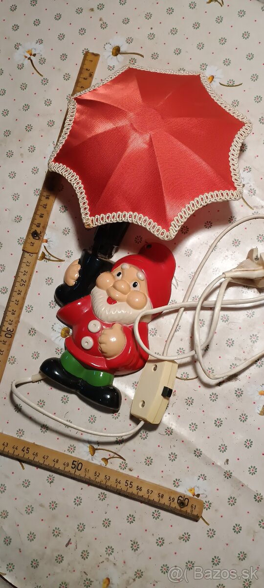 Retro lampa trpaslik - 13