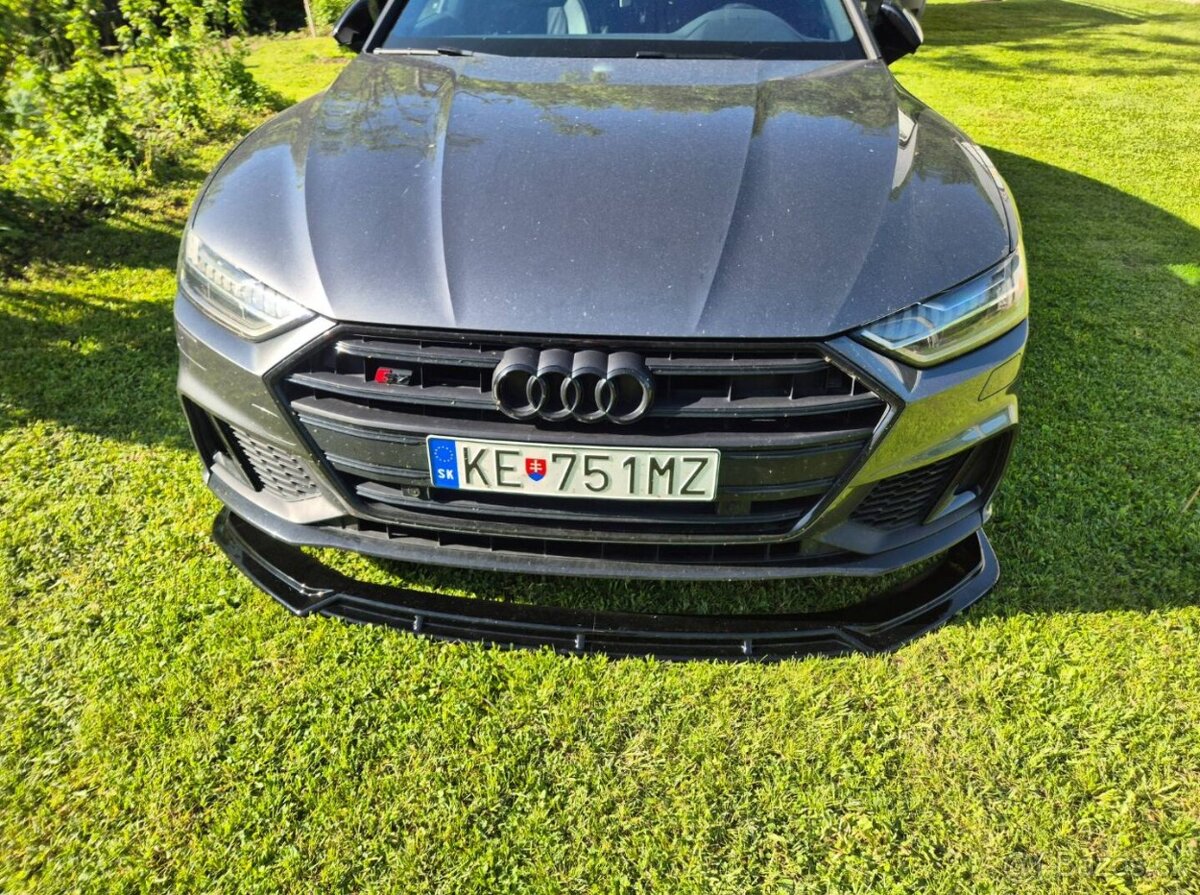AUDI A7 S7 RS7 C8 PREDNY SPOJLER SPLITER LIPKO - 13