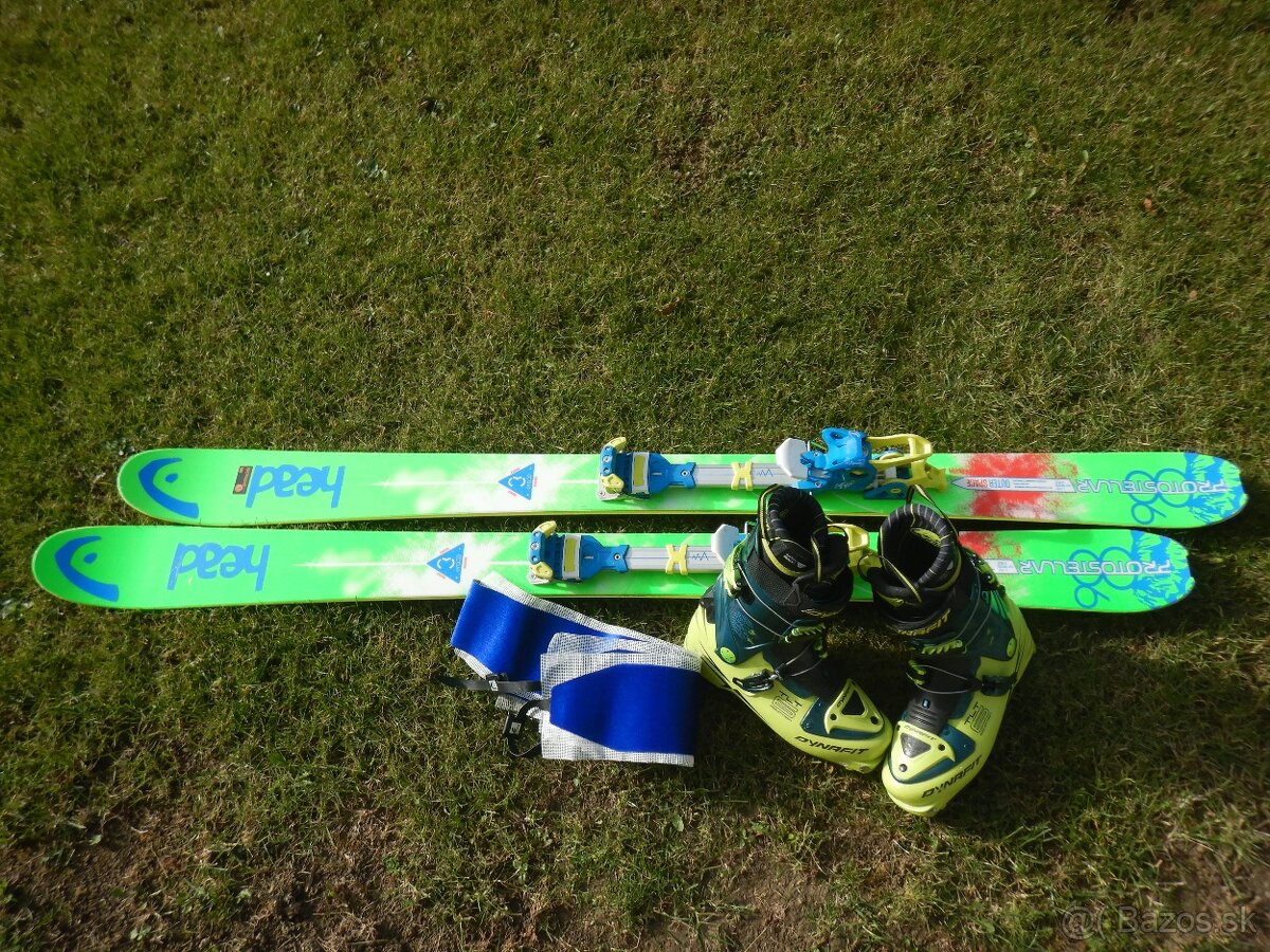 skialpový set, lyže HEAD 170cm, lyžiarky DYNAFIT č. 42-43 - 13