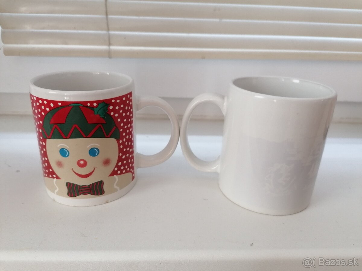 Poháre, hrnčeky rôzne + detský príbor - 13