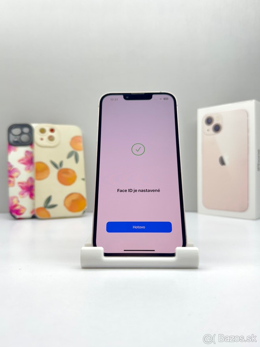 iPhone 13 PINK 128GB TOP STAV-AKO NOVÝ 100% BATÉRIA - 13