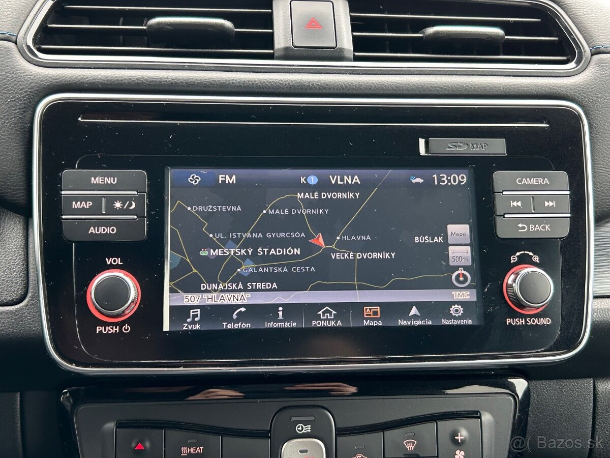 Nissan Leaf 40 kWh, Automat, Serv.kniha, Navi - 13