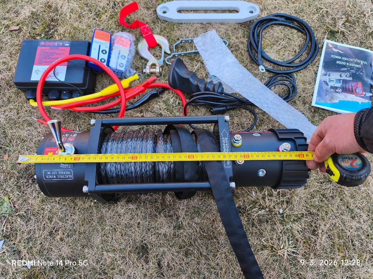 Navijak 12v, 13500lbs - 13