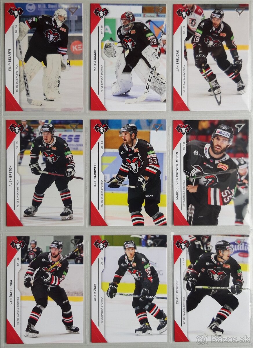 Hokejové kartičky TIPOS EXTRALIGA 24/25 HC 05 B.BYSTRICA - 13