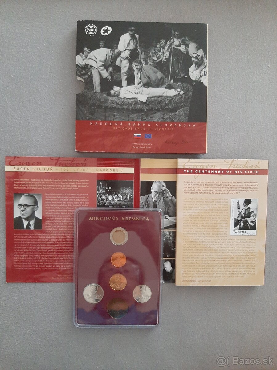SLOVENSKÉ zberateľské SADY mincí SK aj EURO - 13
