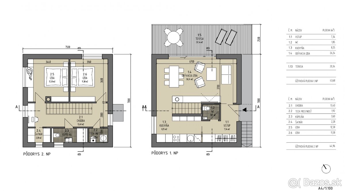 Na predaj STAVEBNÝ POZEMOK s projektom a stavebným povolením - 13
