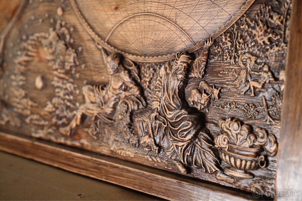 CNC frézovanie a 3D rezbárske práce(masív,MDF,plast) - 13