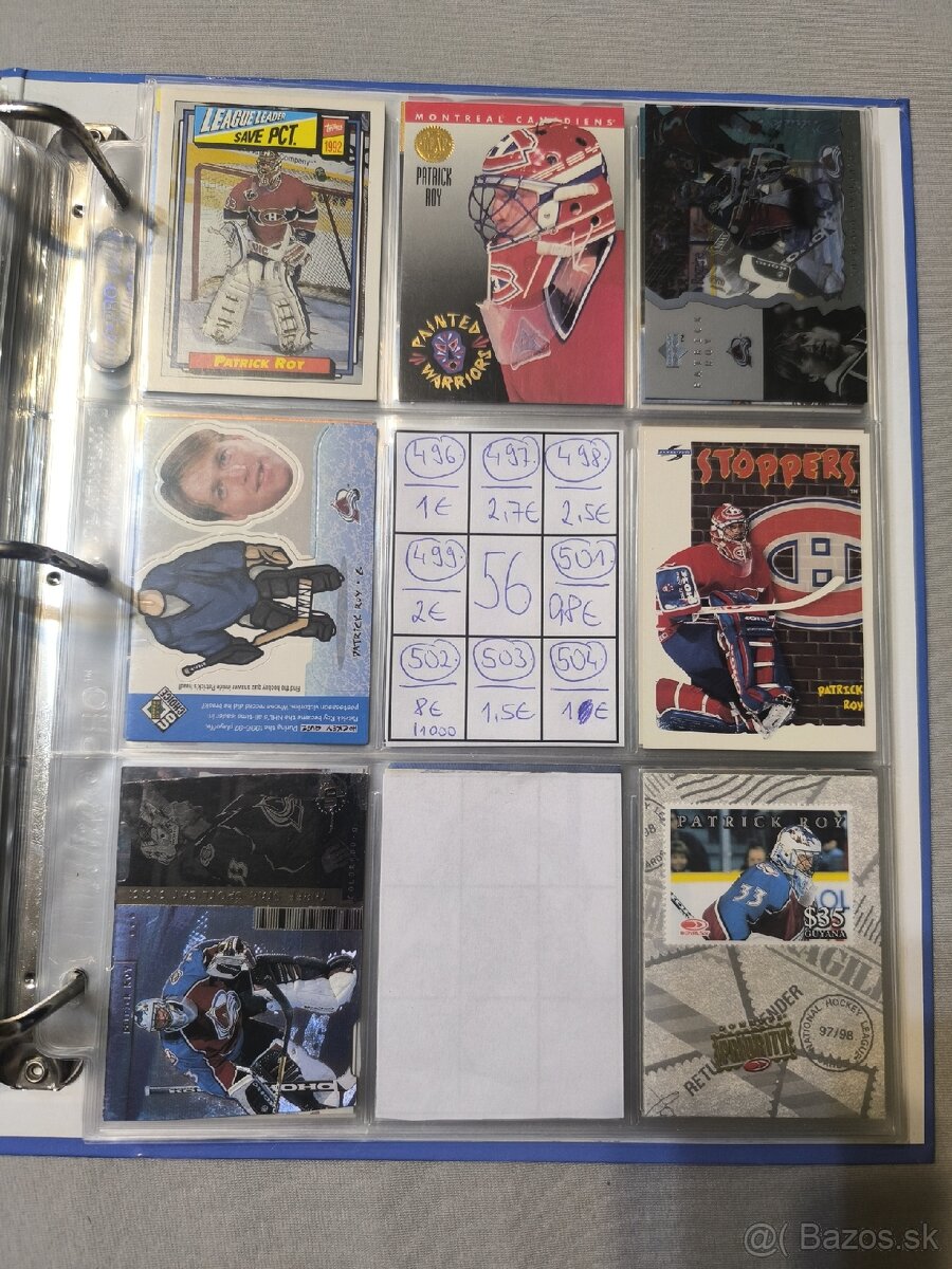 Hokejové kartičky - Patrick Roy 2 - 13