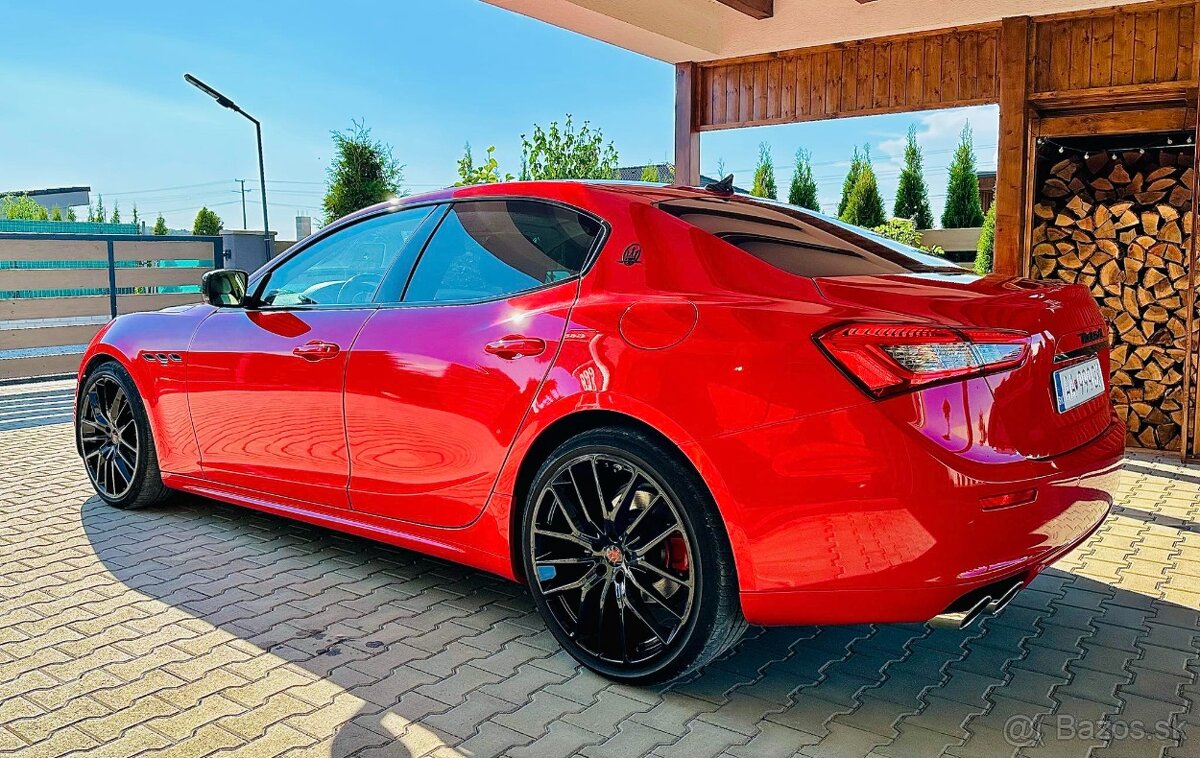Maserati ghibli 3,0 . 202kw, 2014 v úprave od trident rosso - 13
