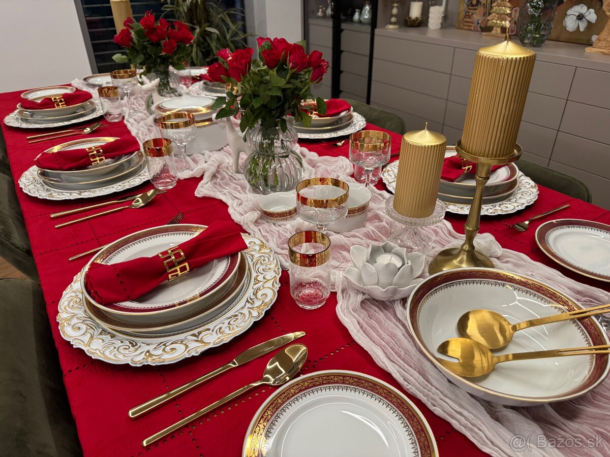 AKCIA Českoskoslovenská obedová súprava,posielam bezpečne - 13