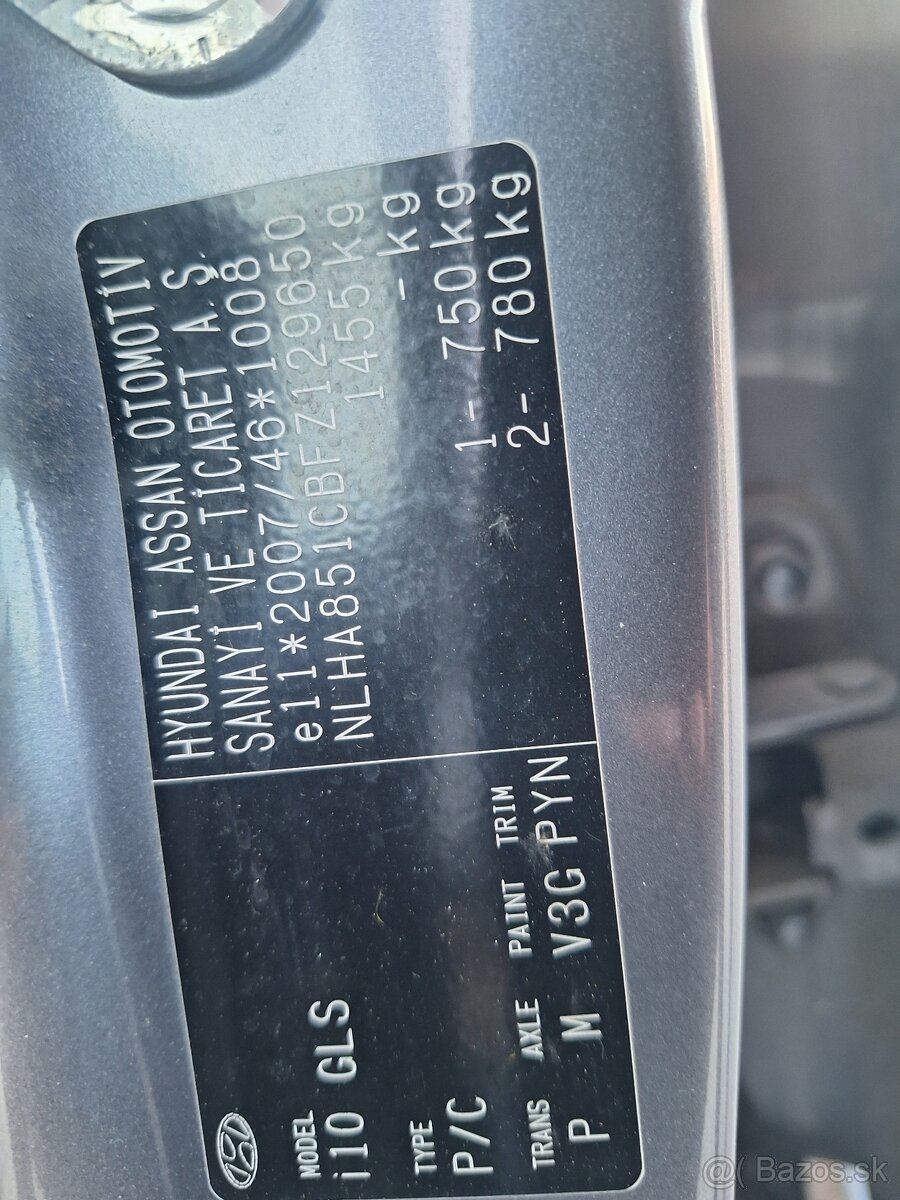 HYUNDAI I10 BENZÍN 1,2 AUTOMAT - 13