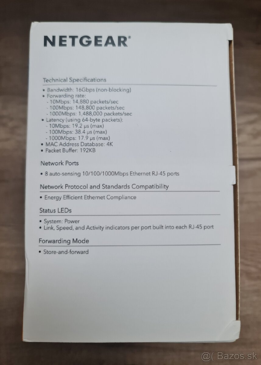 Netgear ProSAFE GS108 GbE switch - 13