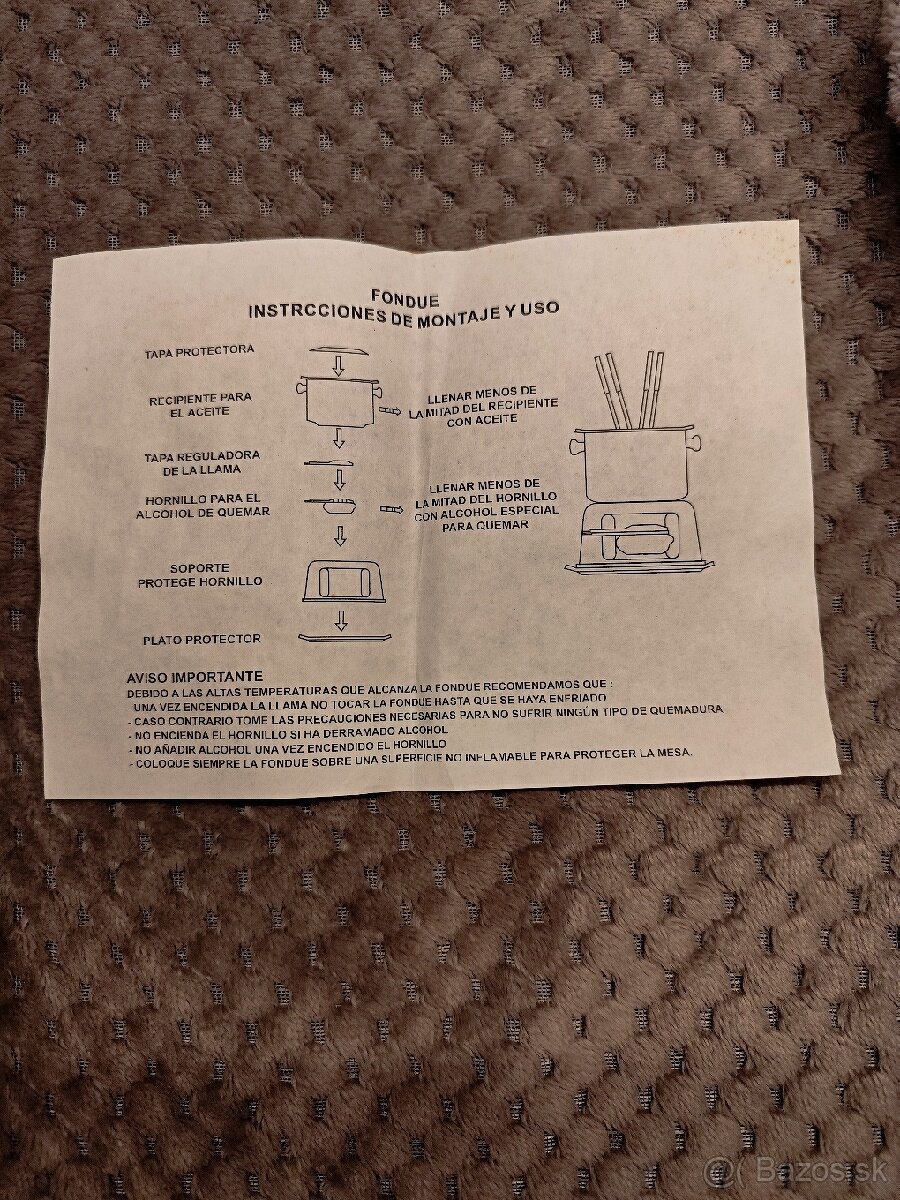 Fondue set na čokoládu - 13