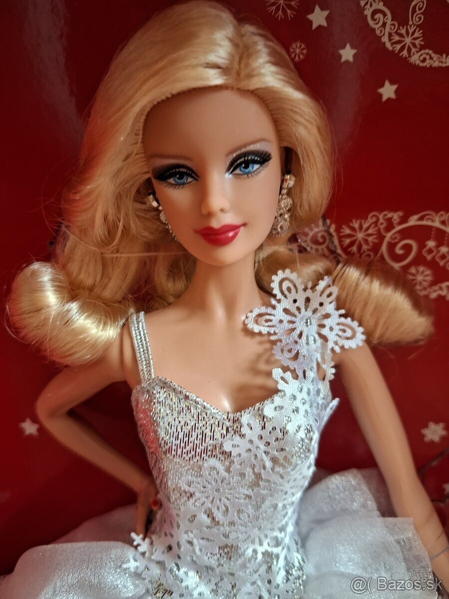 Zberatelska Barbie vianocna - 13