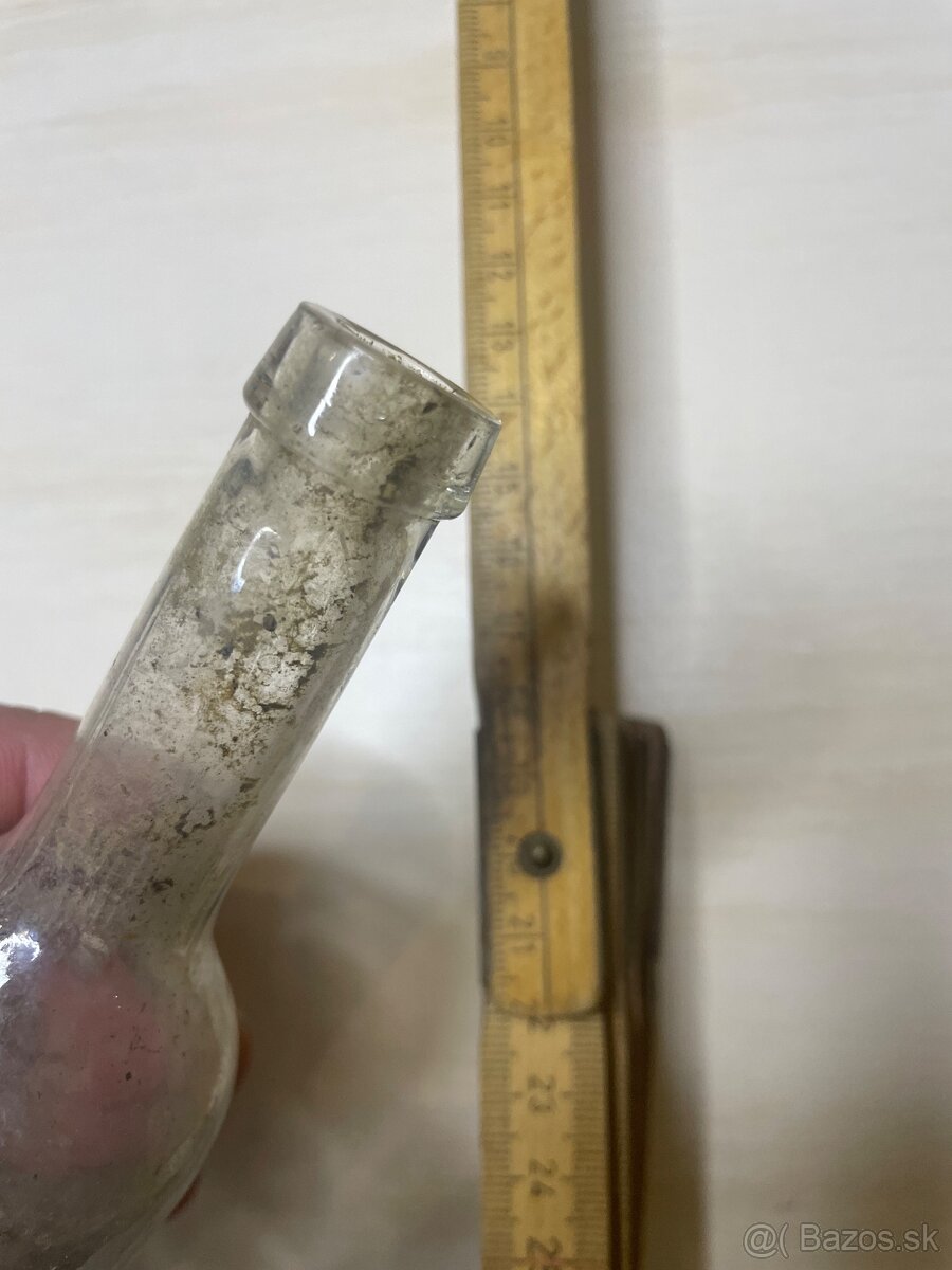 Sklo flasky stare - 13