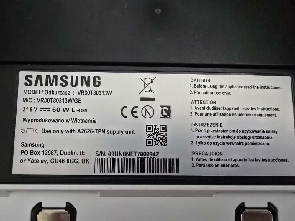 Predam roboticky vysavac Samsung Jet Bot VR30T80313W - 13