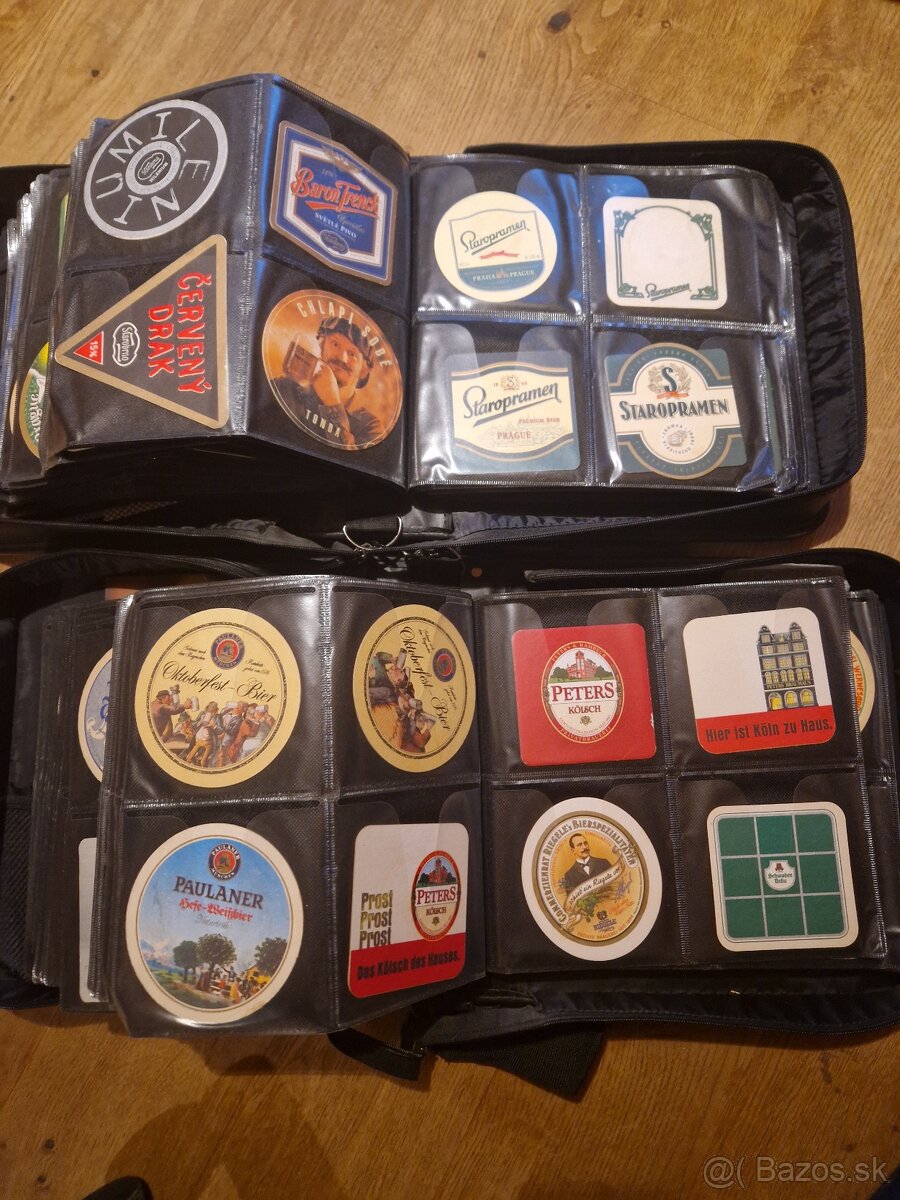 Zbierka 450 ks podpivníkov + 100 etikiet - 13