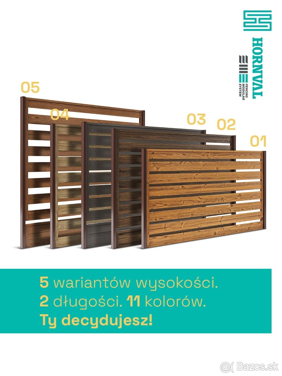 Oceľové modulárne oplotenia - 13