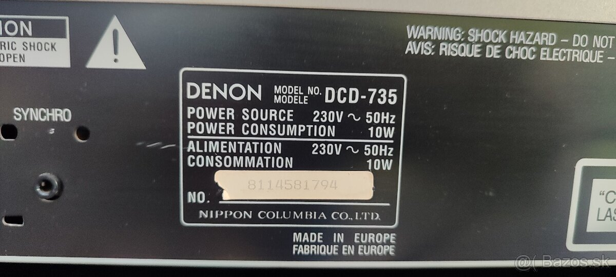 CD prehrávač Denon - 13