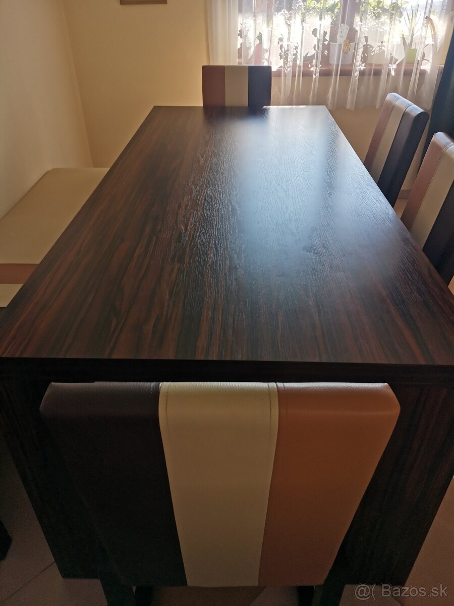 Masívny stôl D 200x S 90 x V 78 - 13