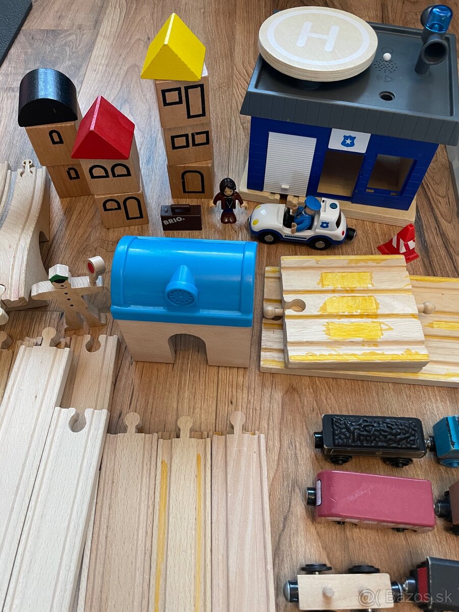 Brio, woody a ikea vlaky - 13
