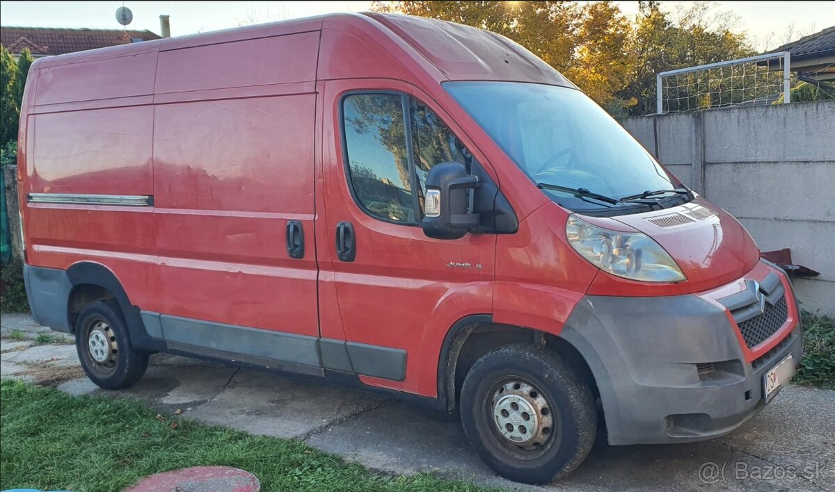 Predám Citrëon Jumper-2.2 HDi, L1/H2, rv.:2007 - 13