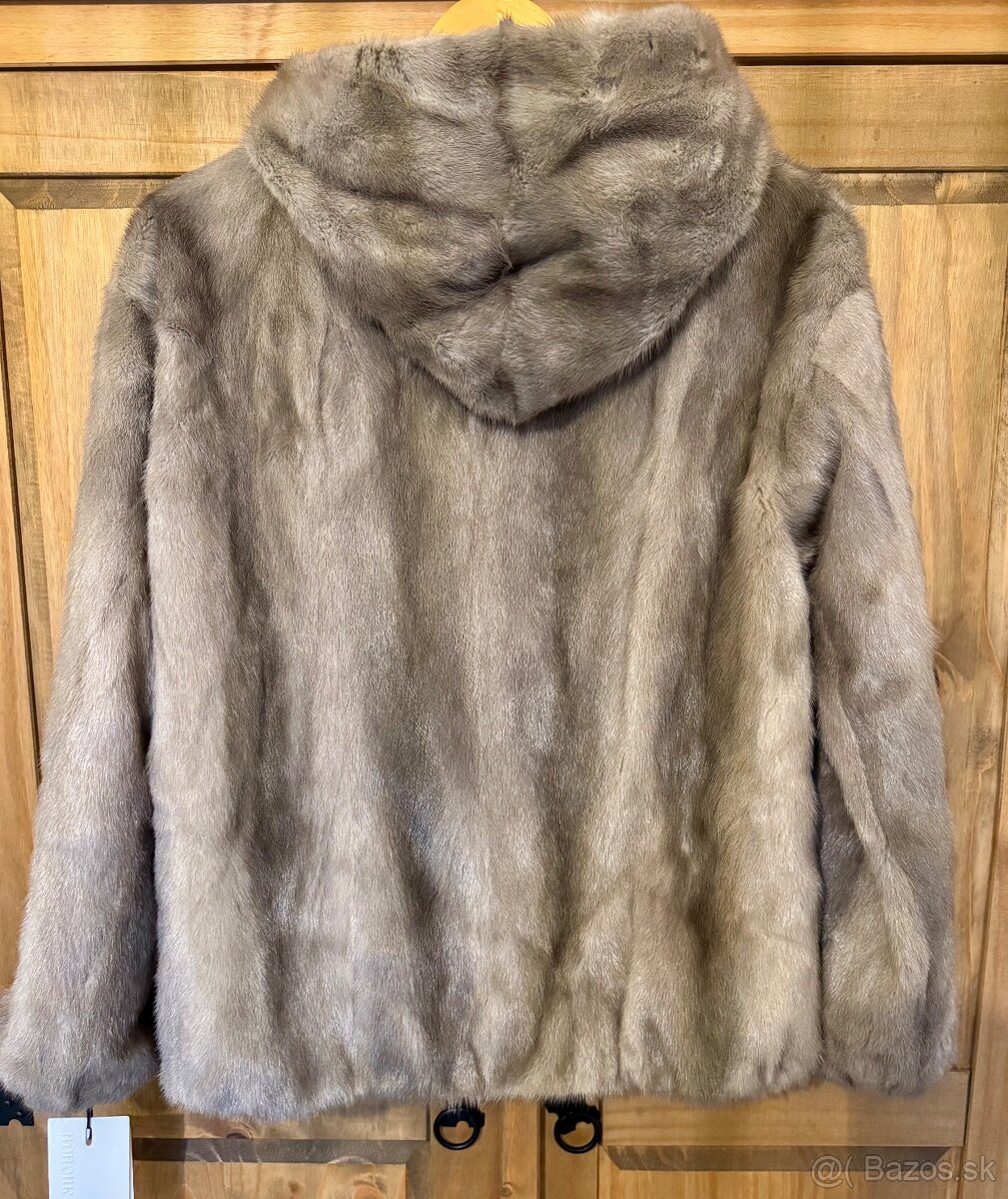 Predam krasny novy norkovy kozuch - 13
