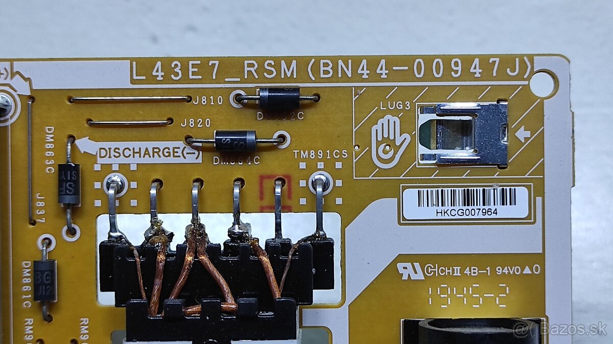 SAMSUNG UE43RU7172 náhradné diely - 13