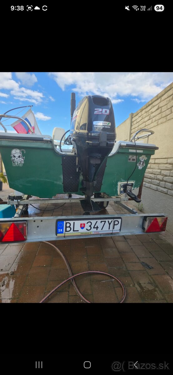Lodny motor Suzuki 20hp - 13