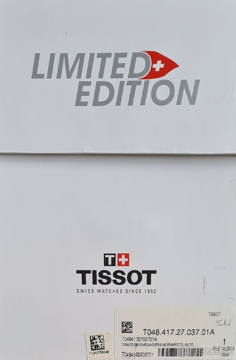 Tissot Tom Luthi 12 limited edition 511/999 - 13