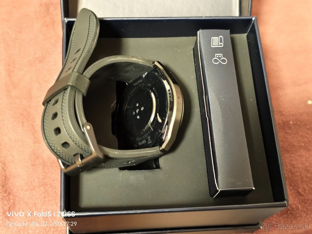 Smart hodinky Kumi 1,43" amoled,BT hovory,AI asistent - 13