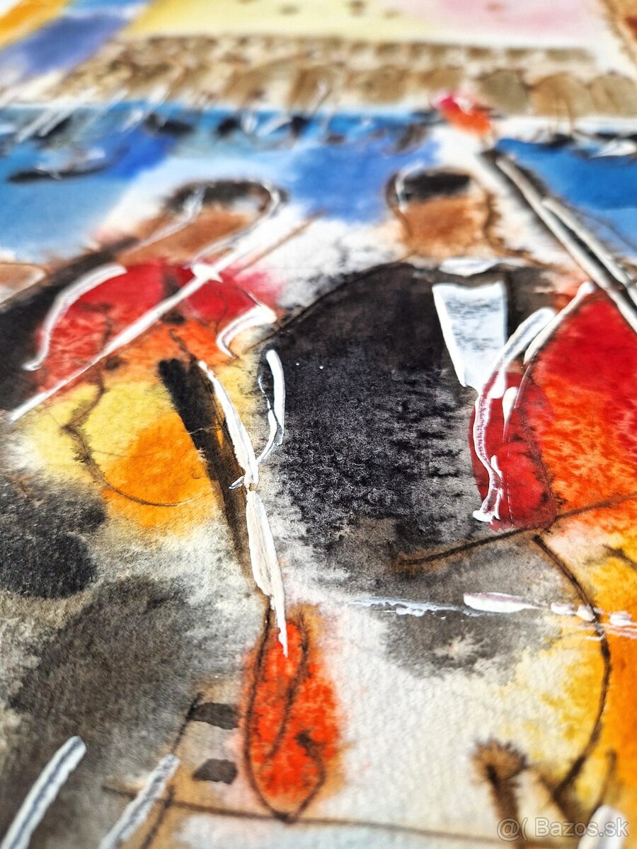 Michael Rosenwein - Koncert c mol (Akvarel), figurativne um. - 13