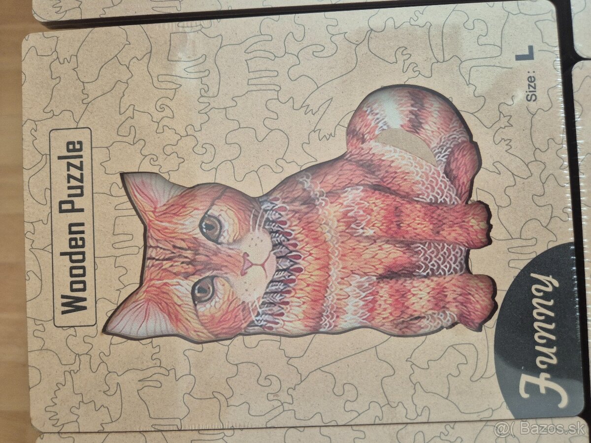 Predám kvalitné 3D drevené puzzle - 13