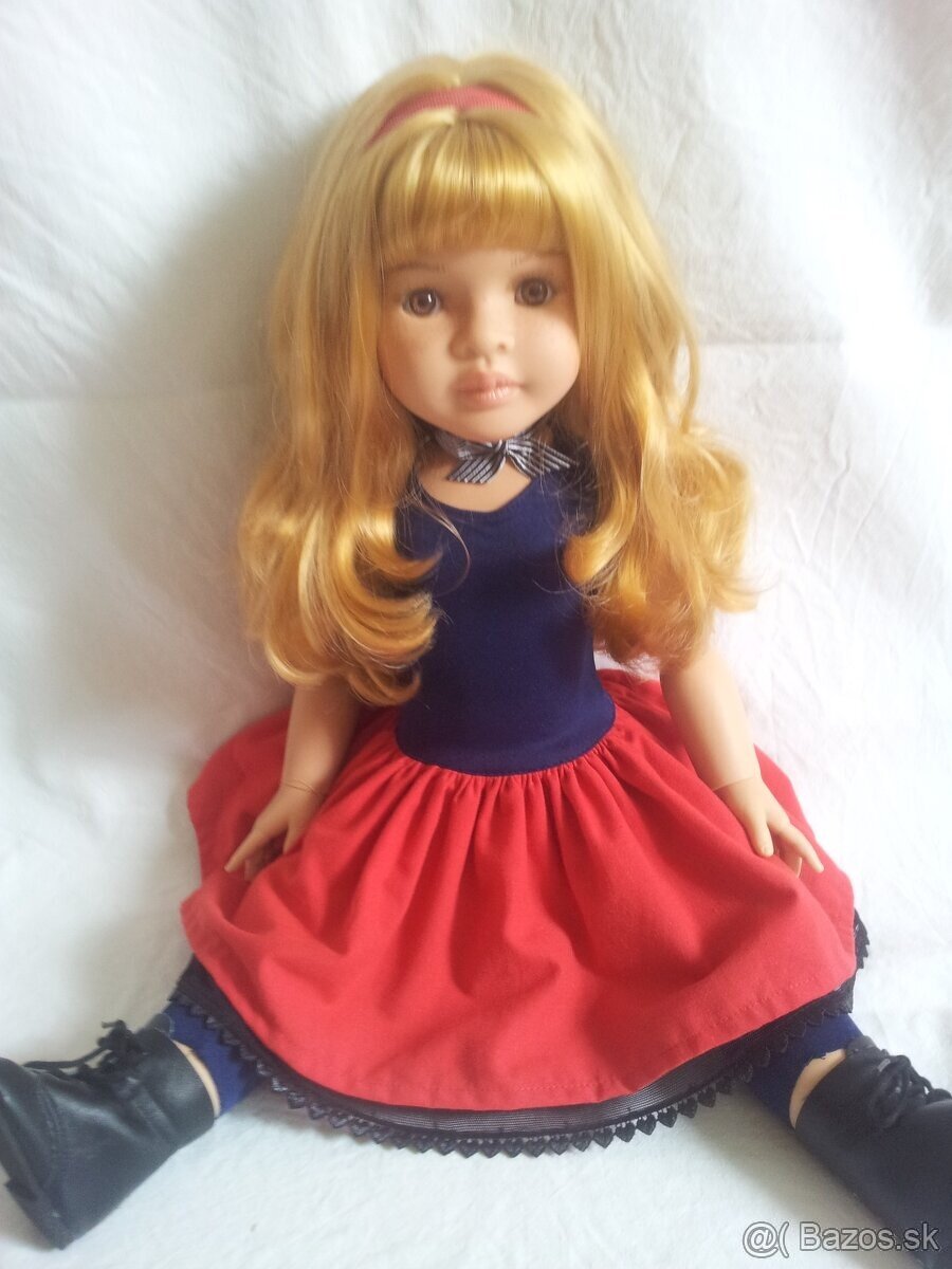 Kĺbová realistická bábika v obojstrannom kabáte - 13