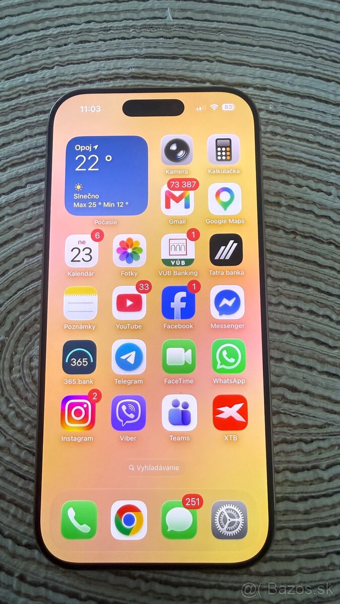 Predám iPhone 16pro 128gb - 13